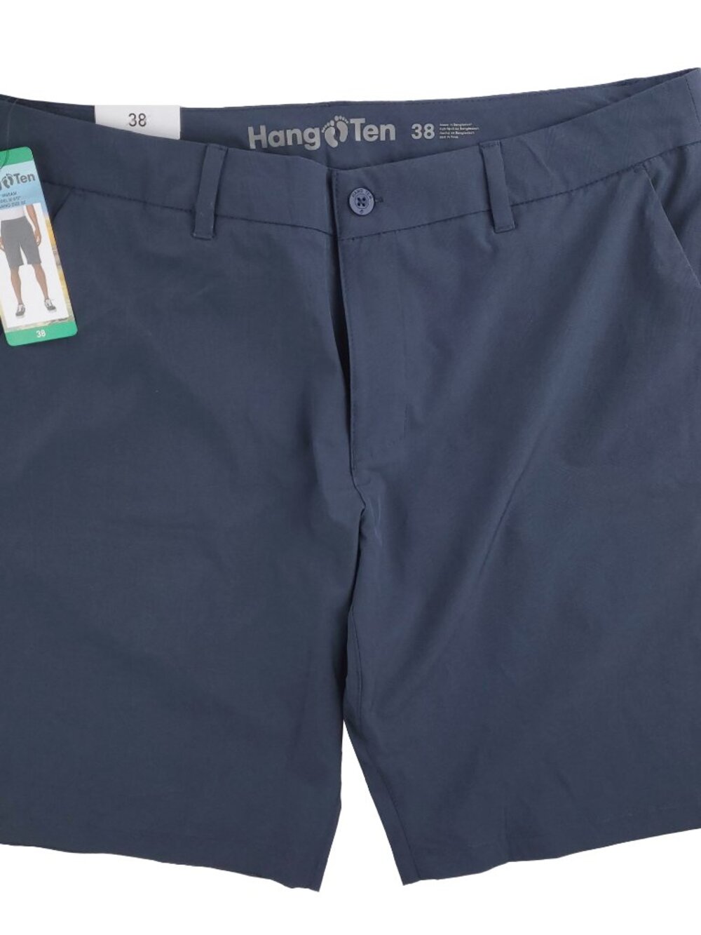 Hang Ten Hybrid Board Shorts Stretch Quick Dry 11" Inseam Men "38" Real 40 NWT